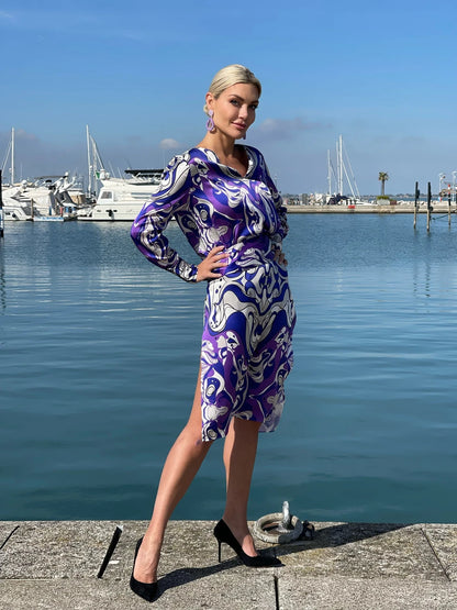 OCTAVIA caledoscopio blue-short