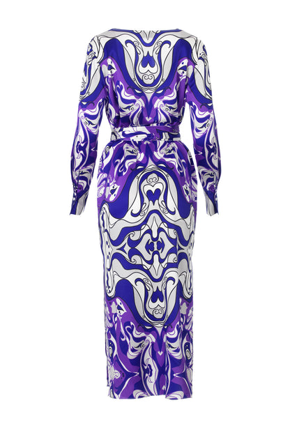 OCTAVIA caleidoscopio blue-long